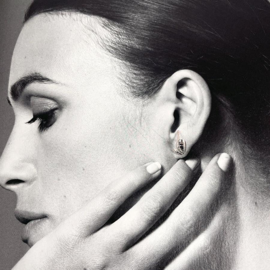 希少✨ジョージジェンセン ピアス 2001 シルバー925 片側 ジョージジェンセン Georg Jensen ピアス シルバー925 ヴィンテージ
