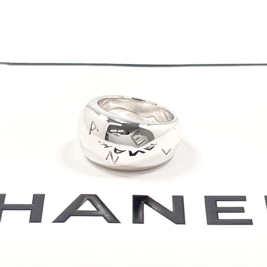 CHANEL（シャネル） 12.5号 リング・指輪 アルファベット ロゴ ワイド