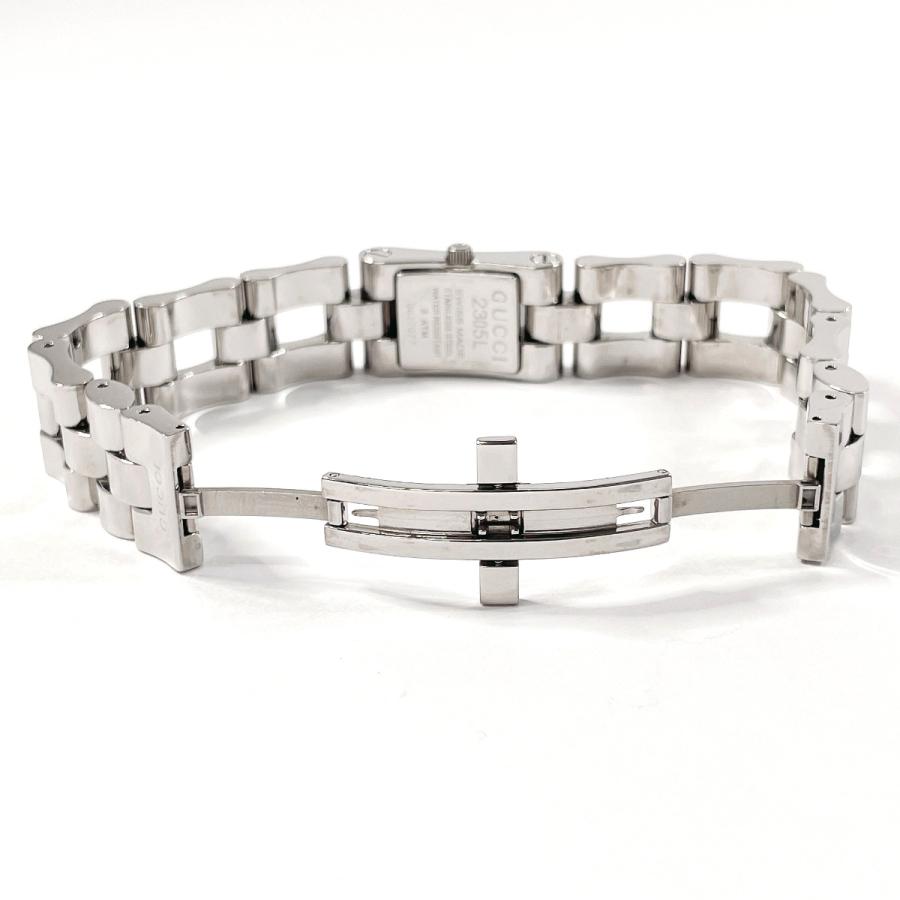 GUCCI（グッチ） 腕時計 2305L ステンレススチール シルバー クオーツ