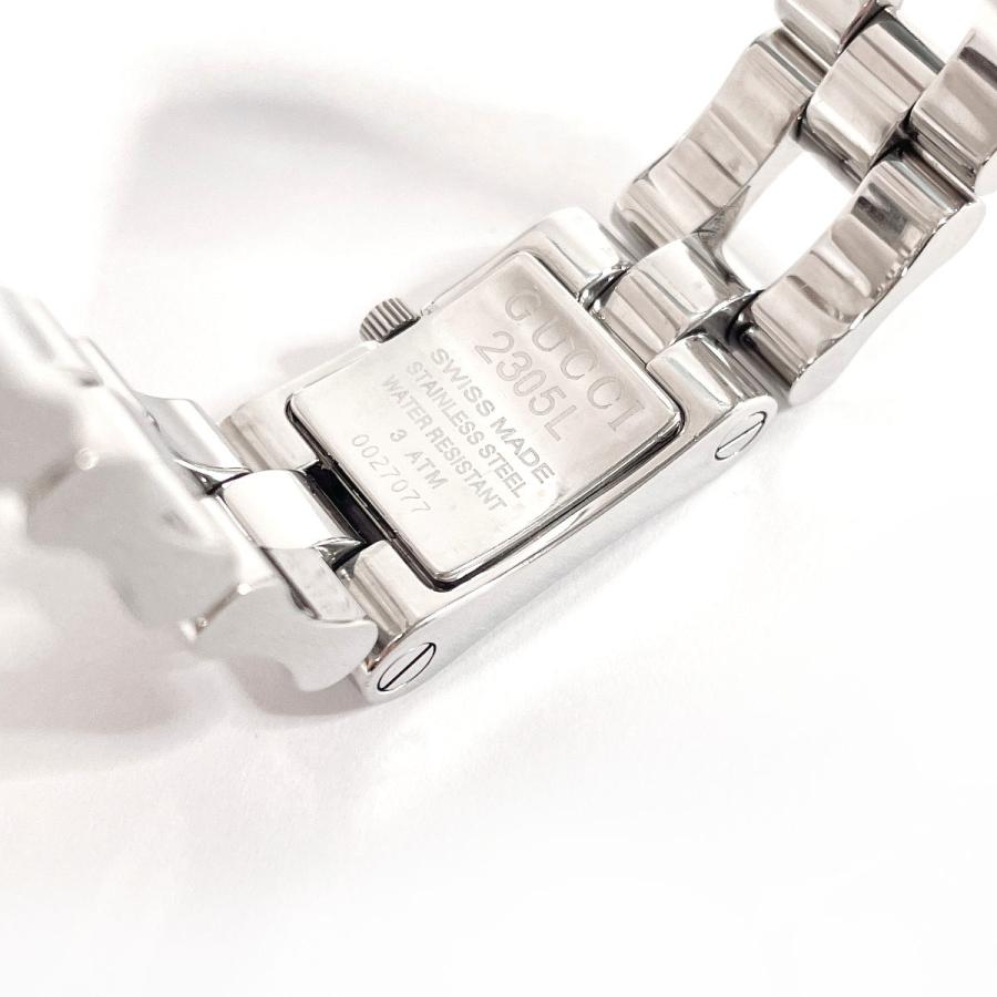 GUCCI（グッチ） 腕時計 2305L ステンレススチール シルバー クオーツ