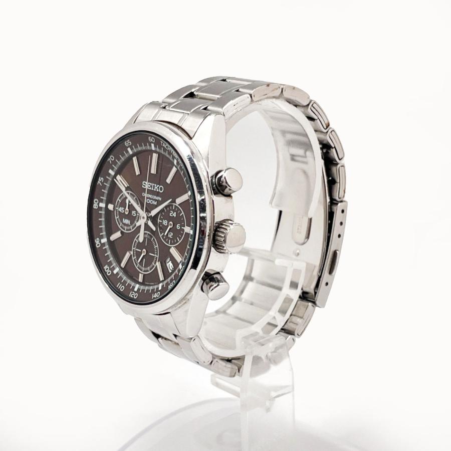 SEIKO（セイコー） 腕時計 6T63-0080 クロノグラフ デイト ステンレス