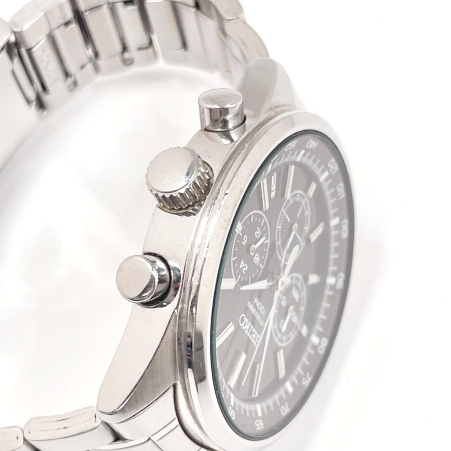 SEIKO（セイコー） 腕時計 6T63-0080 クロノグラフ デイト ステンレス