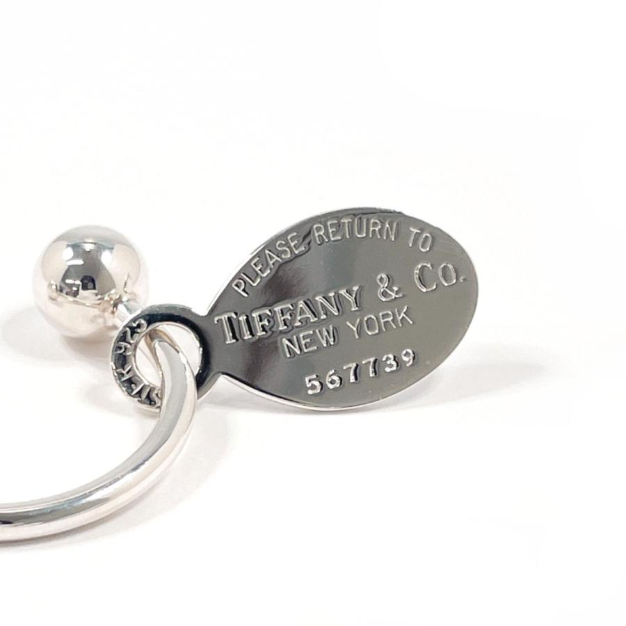 TIFFANY&Co.（ティファニー） キーホルダー オーバル タグ キーリング