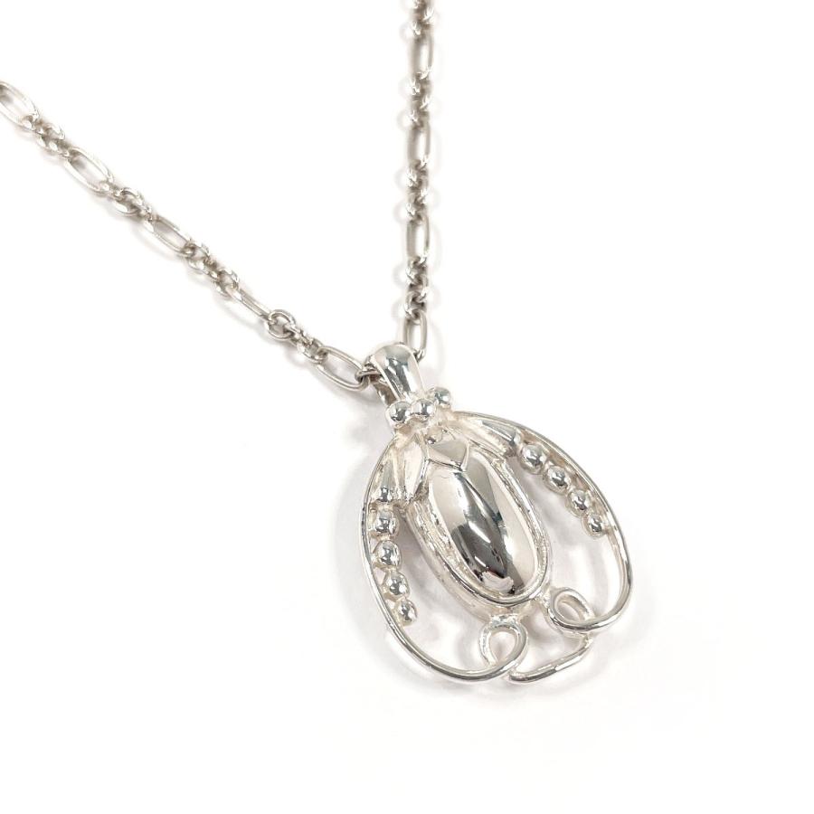   ジョージジェンセン 925 1990 イヤーネックレス ジョージジェンセン Georg Jensen ネックレス イヤーペンダント 1990