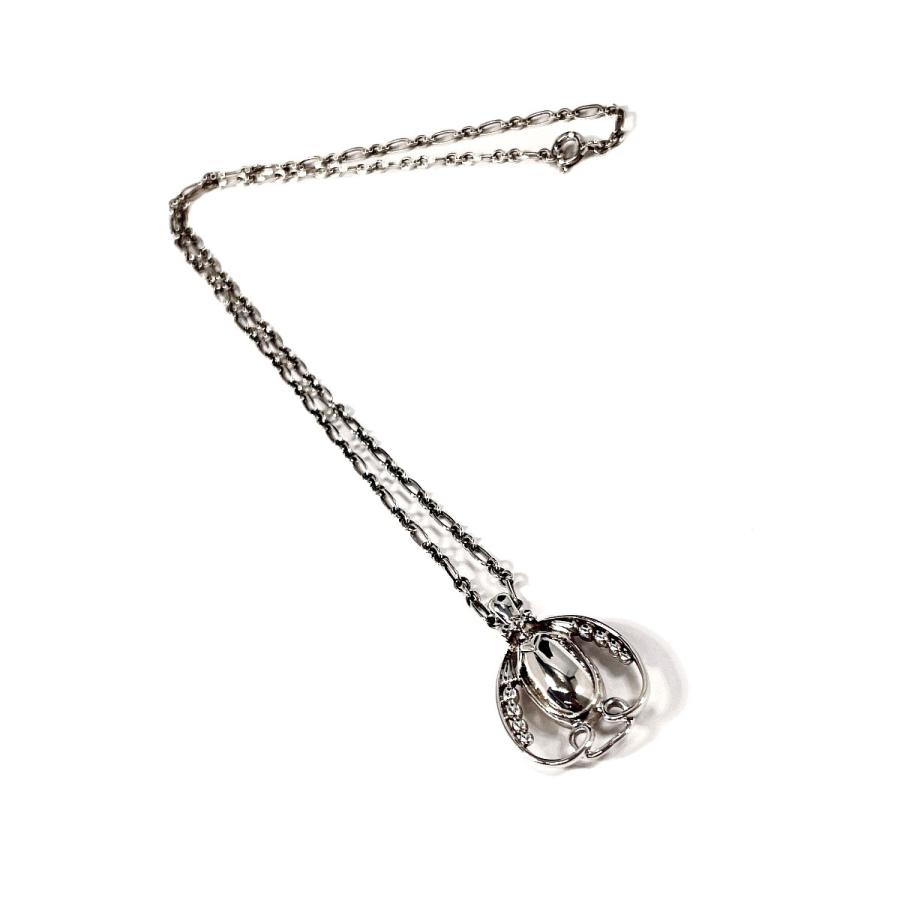 ジョージジェンセン Georg Jensen ネックレス イヤーペンダント 1990