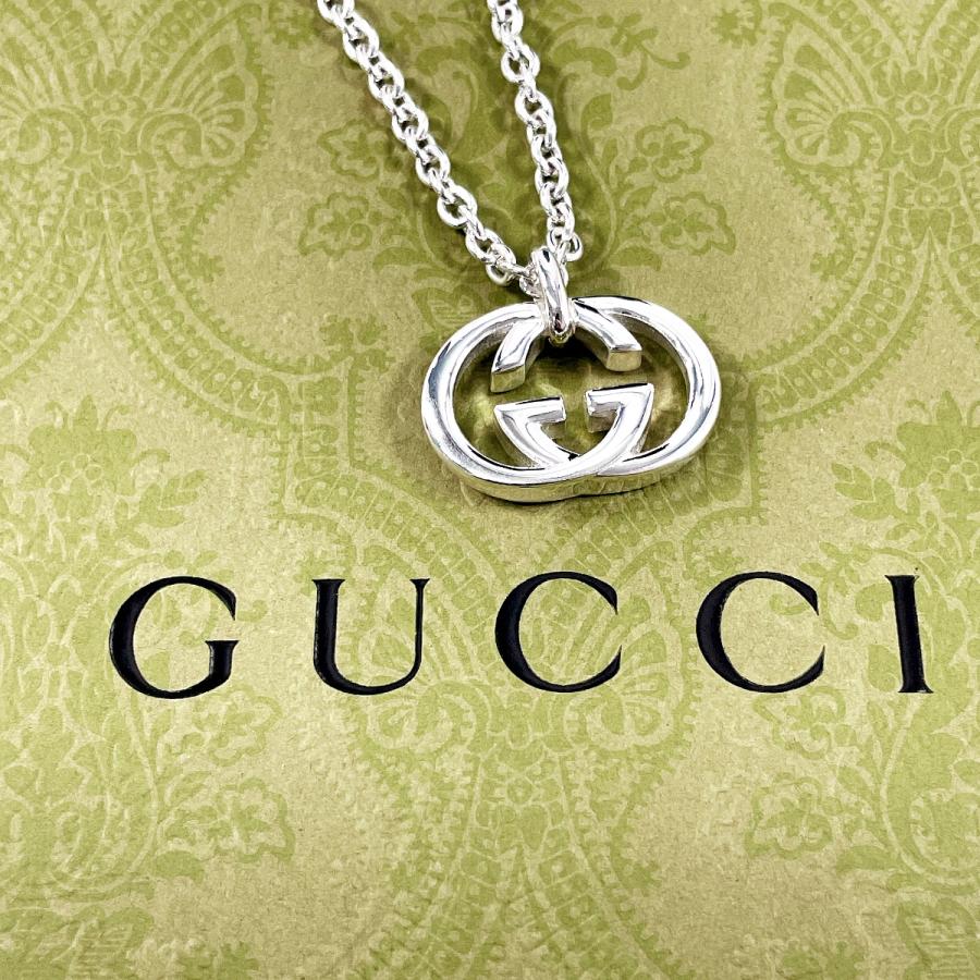 GUCCI（グッチ） ネックレス インターロッキングG GGシルバーブリット