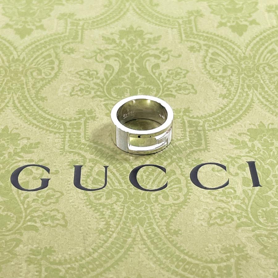 GUCCI（グッチ） 7.5号 リング・指輪 ブランデッド カットアウトG