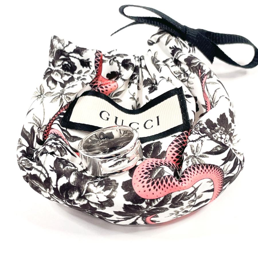 GUCCI（グッチ） 14号 リング・指輪 ブランデッド カットアウトG 表記