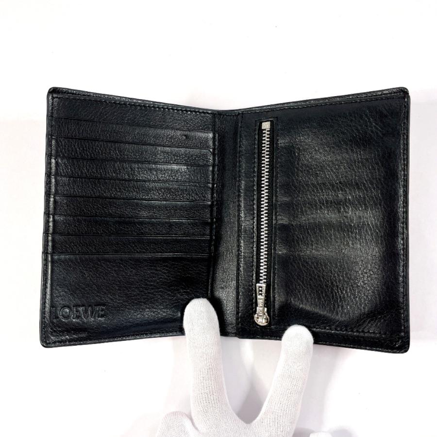 LOEWE ロエベ2つ折り財布バーティカルウォレットミディアムレザー