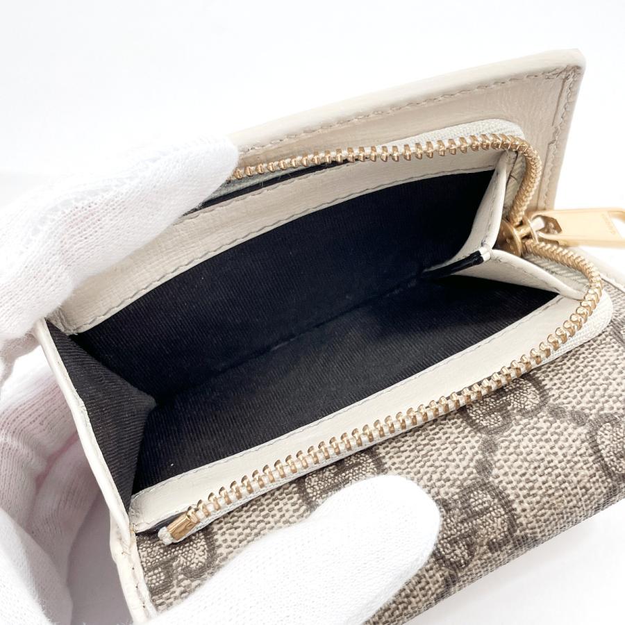 GUCCI（グッチ） 三つ折り財布 644462 ホースビット GGスプリーム