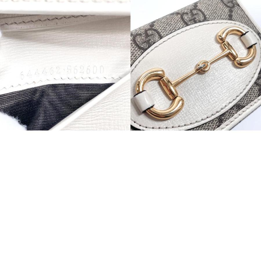 GUCCI（グッチ） 三つ折り財布 644462 ホースビット GGスプリーム