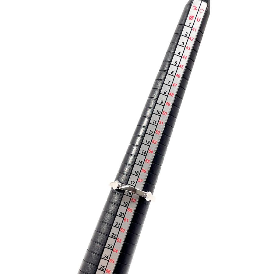 セリーヌ　プラチナ　リング CELINE（セリーヌ） 17.5号 リング・指輪 Cロゴ Pt1000プラチナ