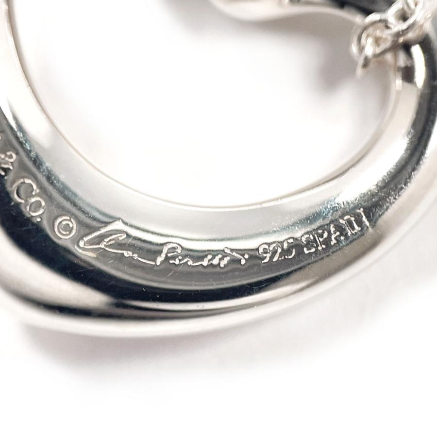 【新品仕上げ済み】ティファニー　オープンハート　ネックレス　シルバー TIFFANY&Co.（ティファニー） ネックレス オープンハート エルサ