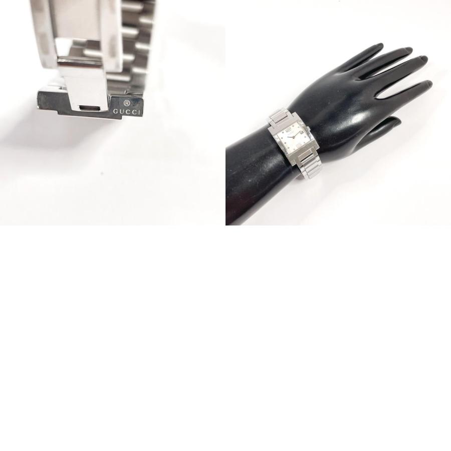 GUCCI（グッチ） 腕時計 7700L ステンレススチール シルバー ホワイト