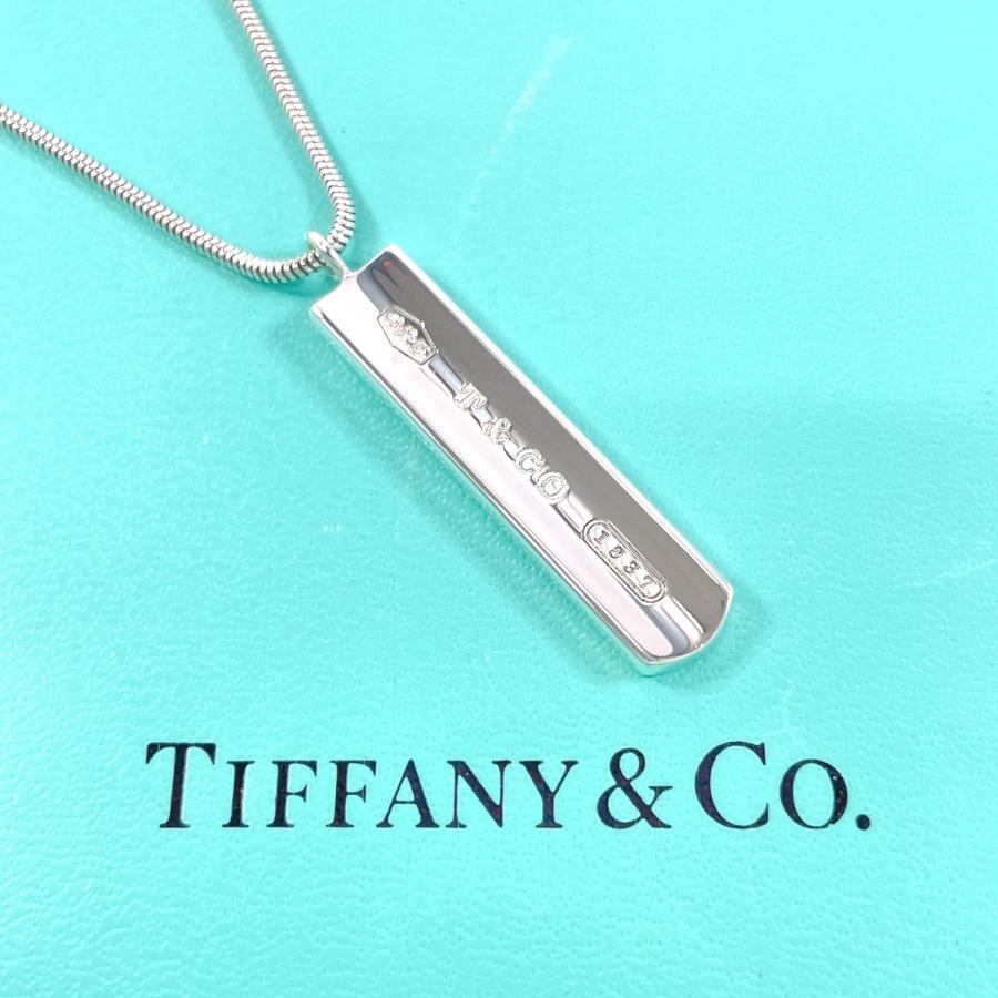 TIFFANY&Co. ティファニー ネックレス 1837 バー ペンダント TIFFANY&Co. ティファニー ネックレス 1837 バー ペンダント