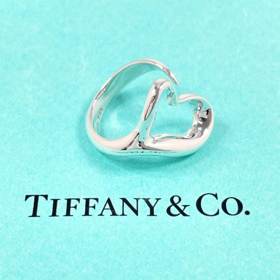 TIFFANY&Co.（ティファニー） 8号 リング・指輪 オープンハート エルサ