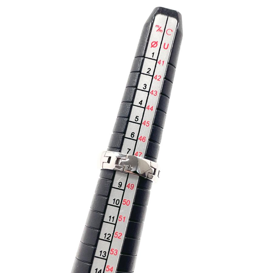 HERMES（エルメス） 8号 リング・指輪 ヘラクレス K18ホワイトゴールド
