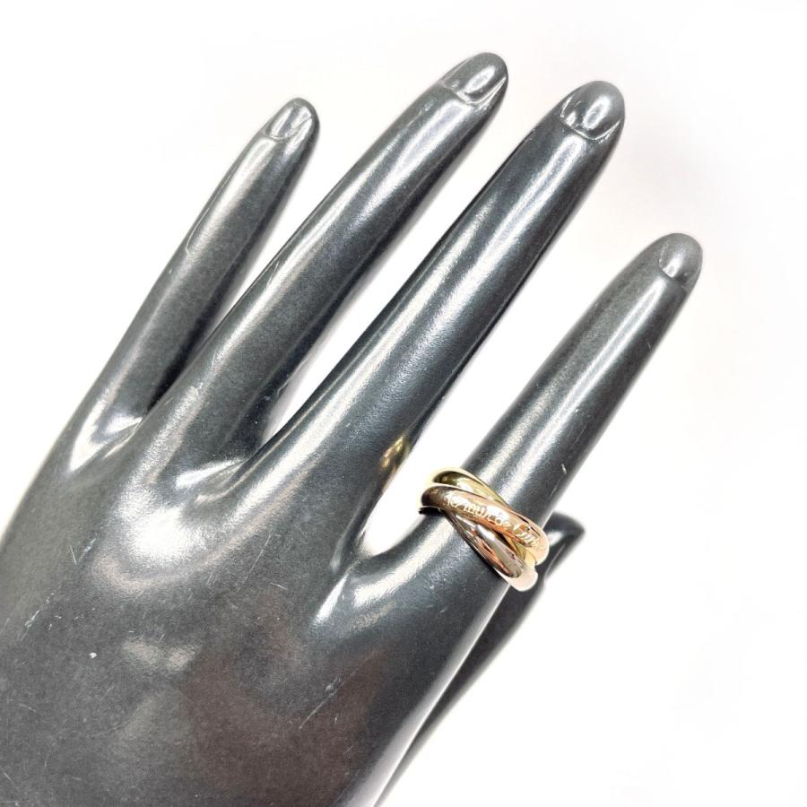 Cartier（カルティエ） 8号 リング・指輪 トリニティリング MM K18