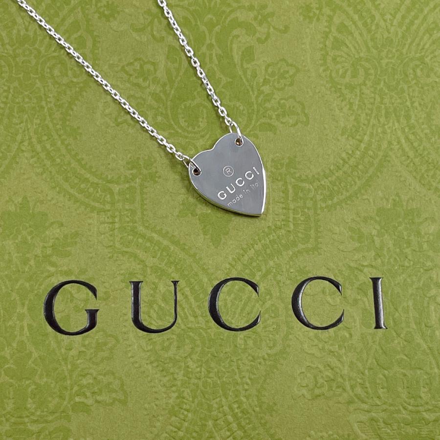 GUCCI（グッチ） ネックレス 223512 J8400 8106 トレードマーク ハート