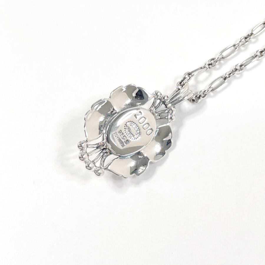 ジョージジェンセン Georg Jensen ネックレス イヤーペンダント 2000