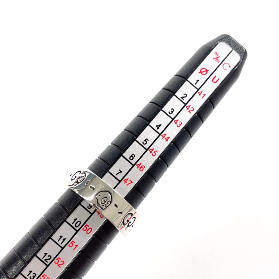 【8号】GUCCI グッチ GG ゴーストリング 指輪 925 シルバー リング GUCCI（グッチ） 8.5号 リング・指輪 ゴースト スカル シルバー925