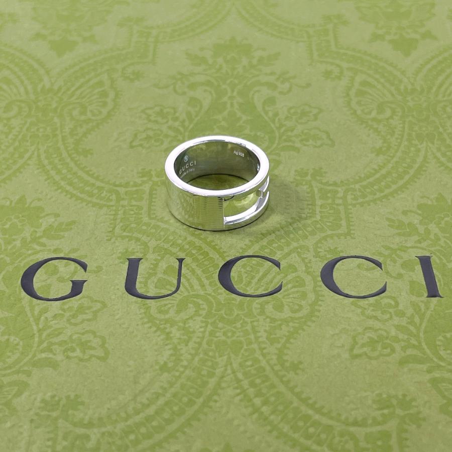 GUCCI（グッチ） 8.5号 リング・指輪 ブランデッド カットアウトG 表記 