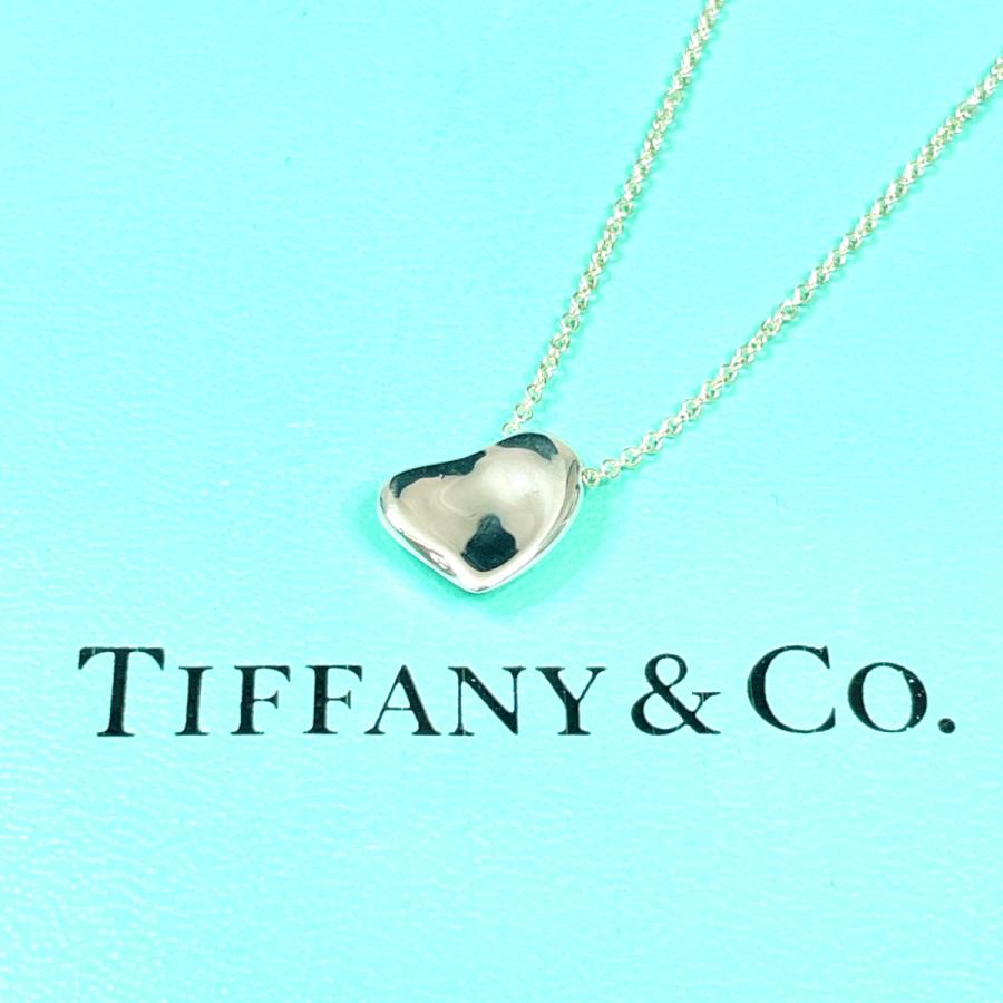 ば*味様 極美品 ティファニー ネックレス フルハート エルサペレッティ 925 TIFFANY&Co.（ティファニー） ネックレス フルハート エルサペレッティ