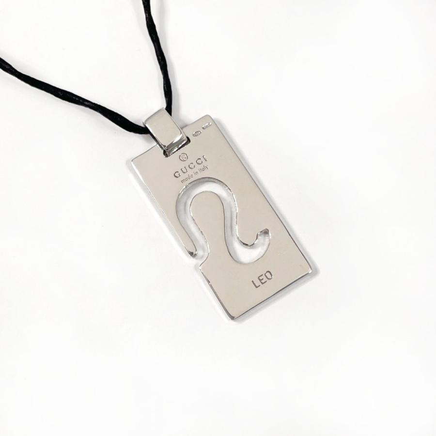 GUCCI（グッチ） ネックレス ペンダント 星座 LEO しし座 プレート
