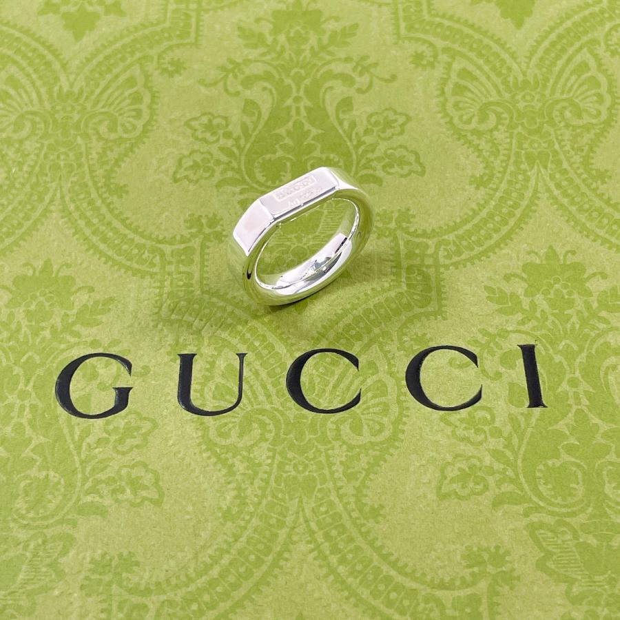 GUCCI（グッチ） 12号 リング・指輪 ロゴ シルバー925 アクセサリー