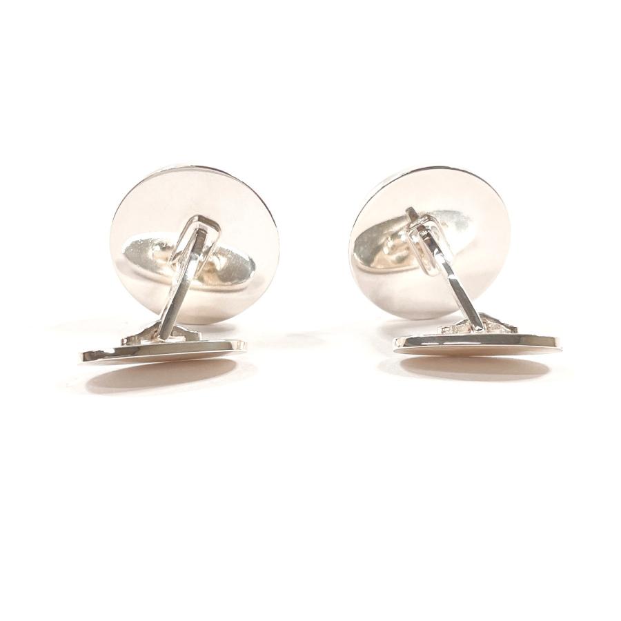ジョージジェンセン Georg Jensen カフス カフリンクス ラウンド