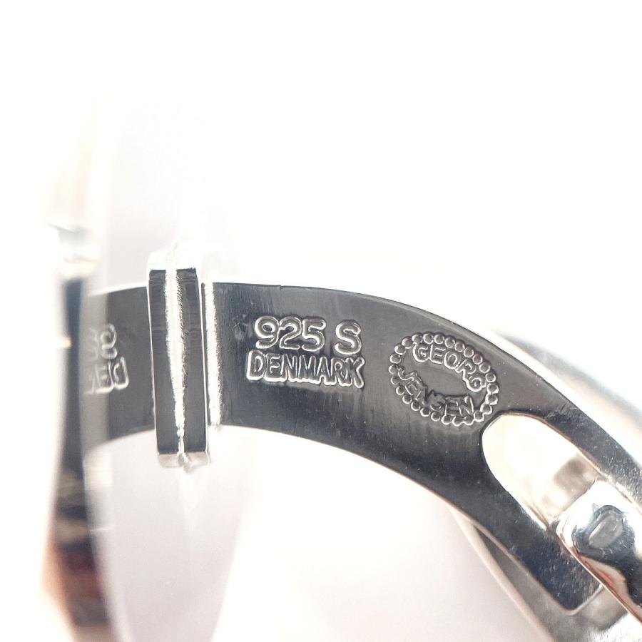 ジョージジェンセン Georg Jensen カフス カフリンクス ラウンド