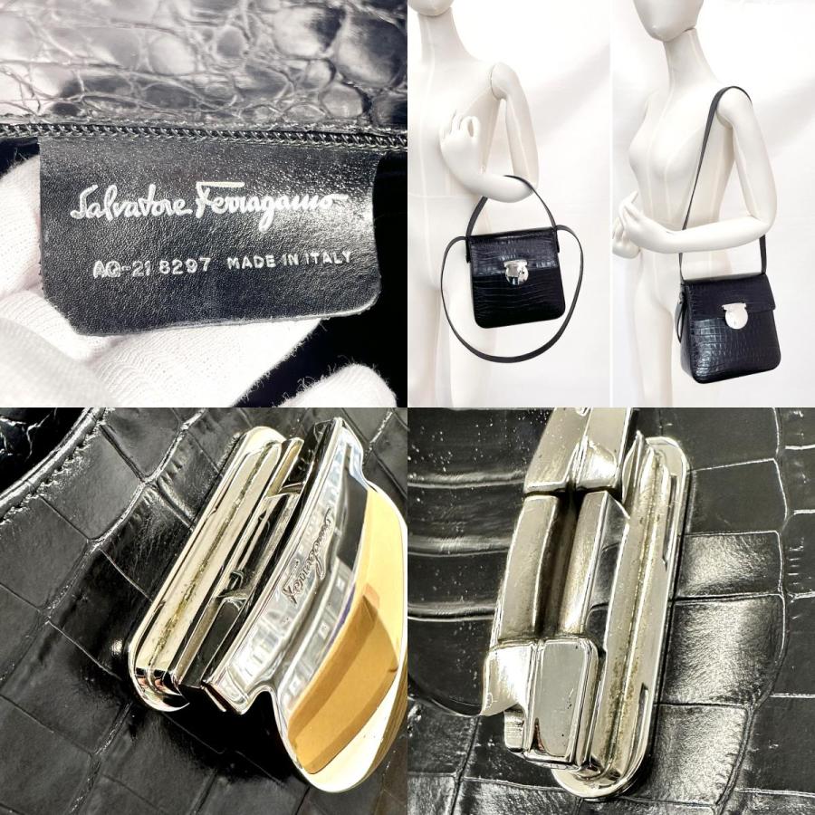 サルヴァトーレフェラガモ Salvatore Ferragamo ハンドバッグ 2WAY AQ 