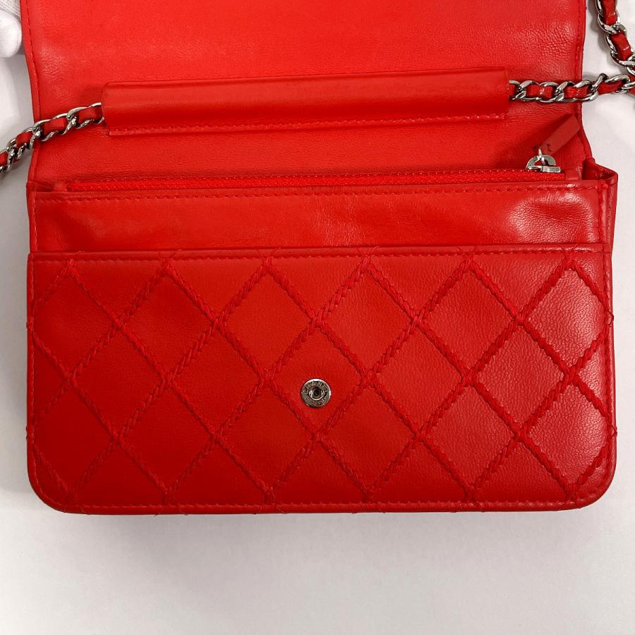 CHANEL（シャネル） 長財布 チェーンウォレット ウルトラステッチ