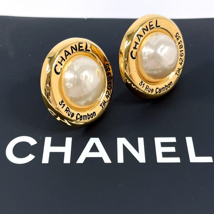 CHANEL（シャネル） イヤリング 31 RUE CAMBON GP/フェイクパール