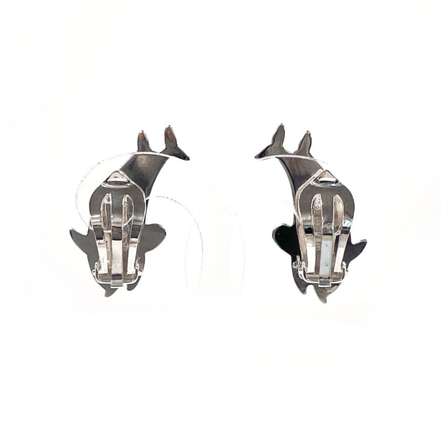 ジョージジェンセン Georg Jensen イヤリング イルカ アルノ