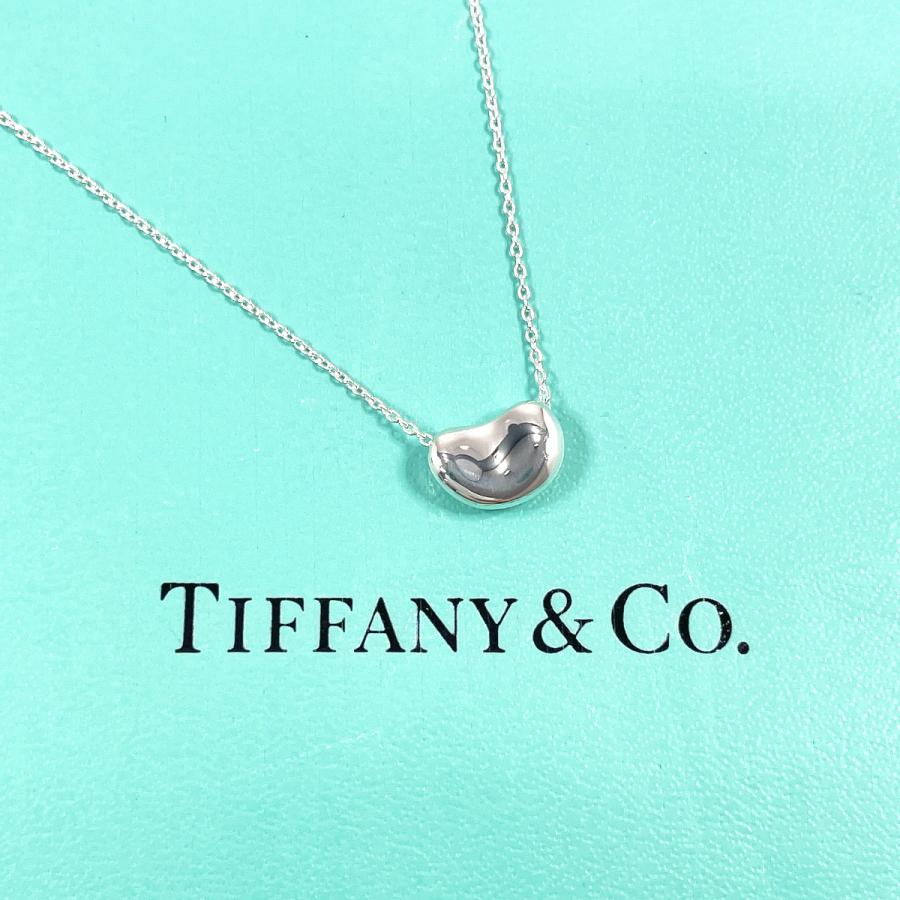 美品✨ ティファニー ビーン ネックレス エルサペレッティ シルバー925 TIFFANY&Co. ティファニー ネックレス ビーン エルサペレッティ