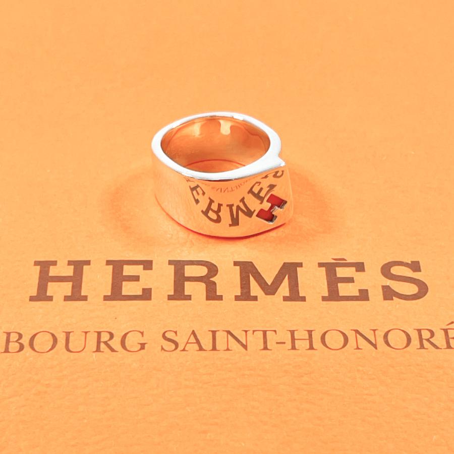 HERMES（エルメス） 11号 リング・指輪 キャンディ シルバー925/珊瑚