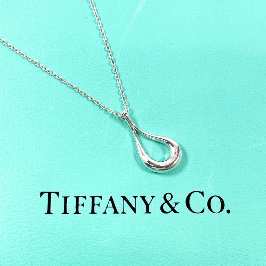 TIFFANY&Co.（ティファニー） ネックレス オープン ティアドロップ
