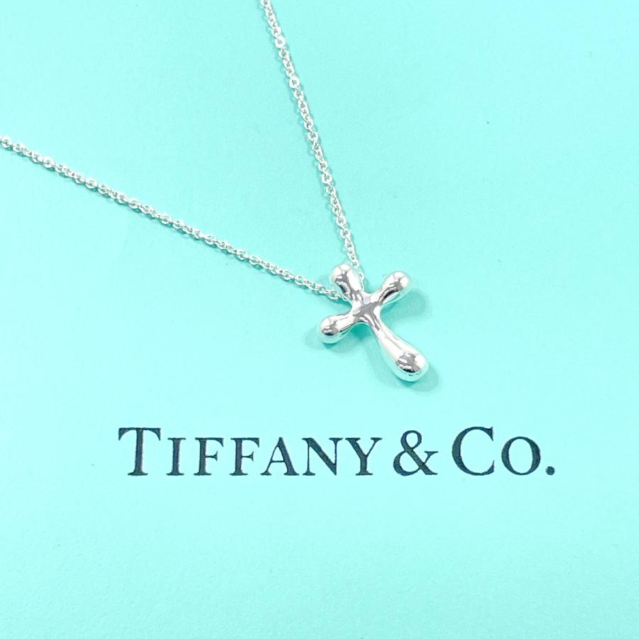 Tiffany & Co. 　ミニクロスネックレス TIFFANY&Co.（ティファニー） ネックレス クロス ミニ エルサ