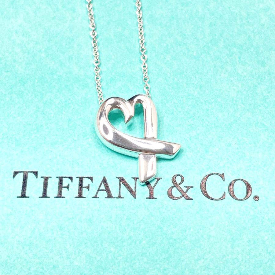 Tiffany & Co. ラビングハート ネックレス　パロマピカソ 925 TIFFANY&Co.（ティファニー） ネックレス ラビングハート パロマピカソ