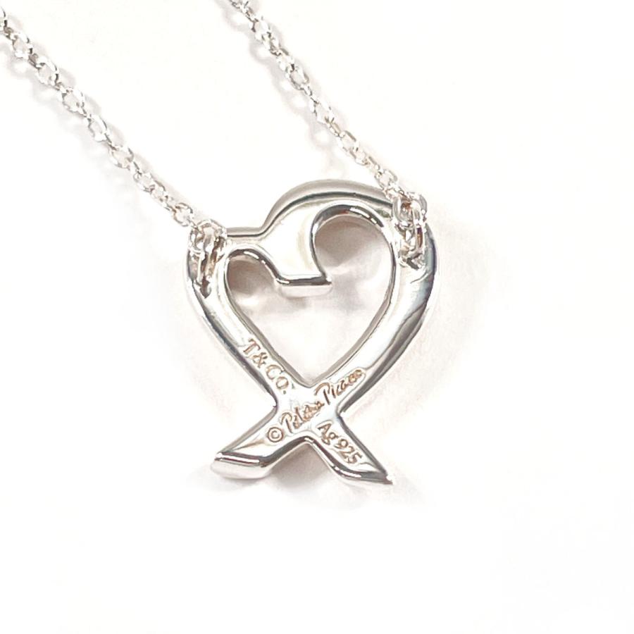 【美品】ティファニー パロマピカソ ラビングハート ネックレス 925 付属付き TIFFANY&Co.（ティファニー） ネックレス パロマ ピカソ ラビング