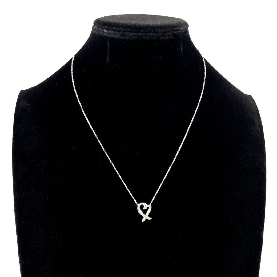 【極美品】Tiffany ラビングハート ミニ ネックレス 925 パロマピカソ TIFFANY&Co.（ティファニー） TIFFANY ＆ Co. パロマピカソ・ラビング