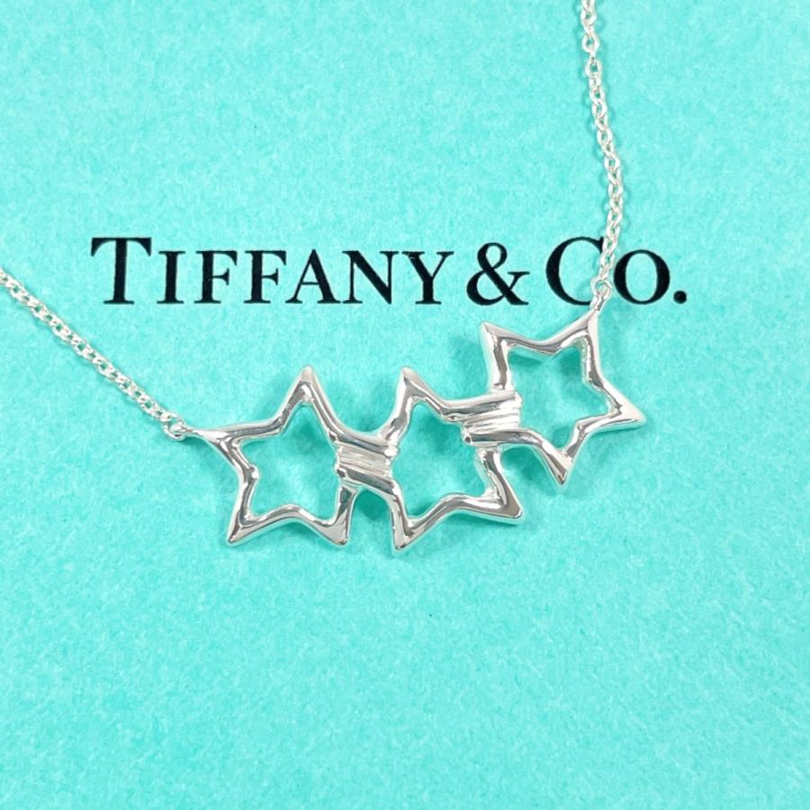 TIFFANY&Co.（ティファニー） ネックレス トリプルスター 星 シルバー