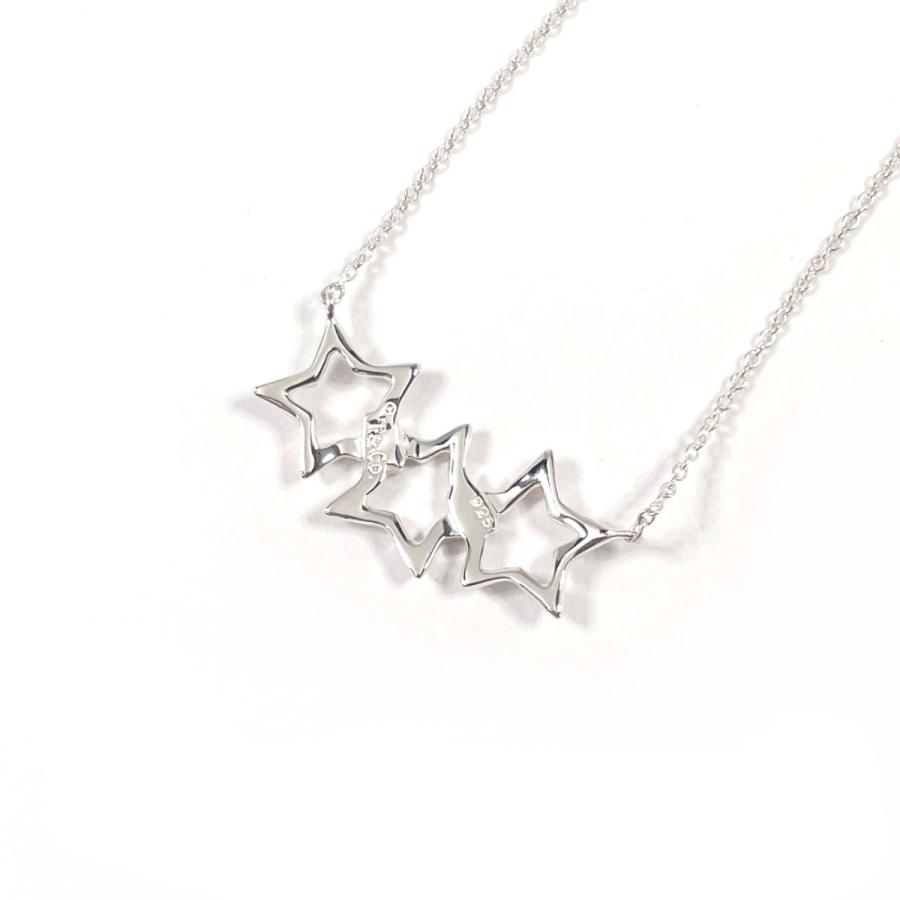 TIFFANY&Co.（ティファニー） ネックレス トリプルスター 星 シルバー