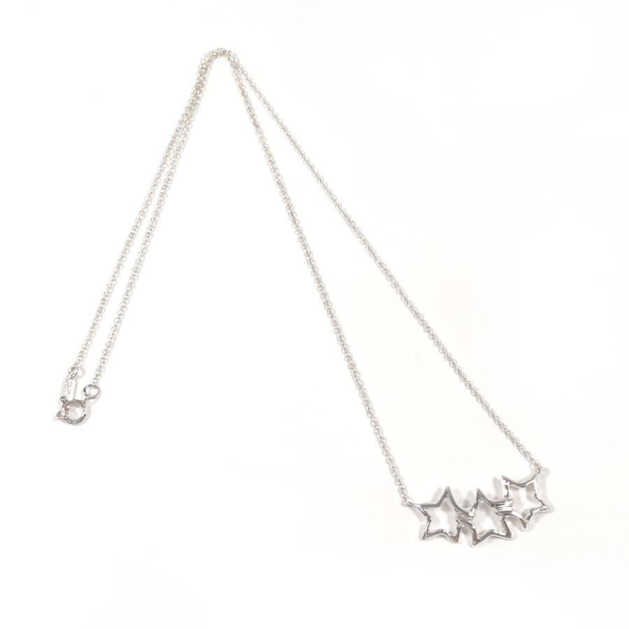 TIFFANY&Co.（ティファニー） ネックレス トリプルスター 星 シルバー
