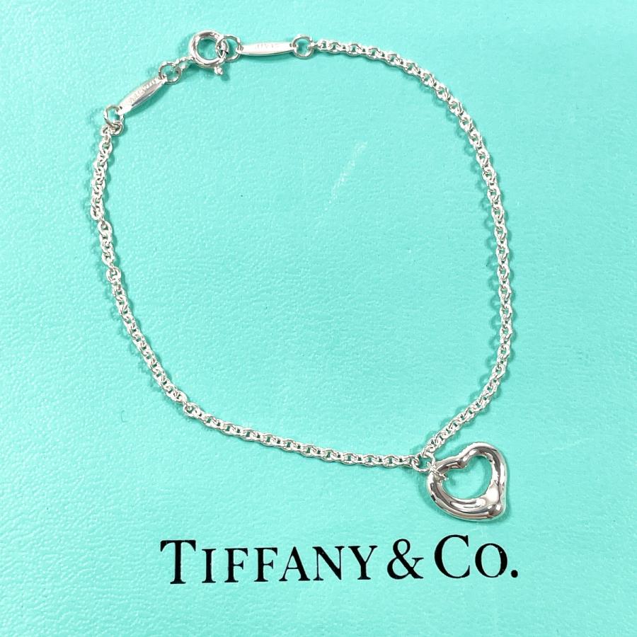 ティファニー Tiffany&Co. オープンハートブレスレット TIFFANY&Co.（ティファニー） ブレスレット オープンハート エルサ