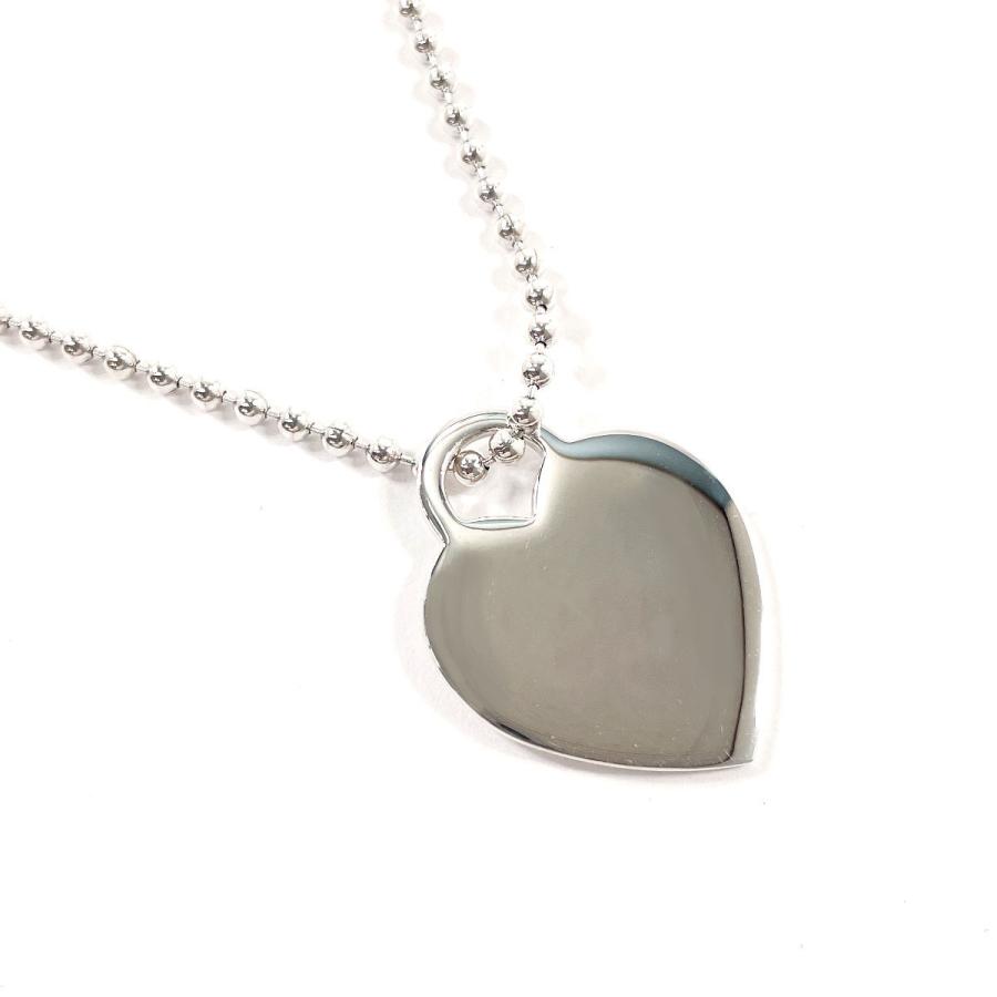 TIFFANY&CO. ティファニー リターン トゥ　ハートタグ　ボールチェーン TIFFANY&Co.（ティファニー） ネックレス ハート タグ リターントゥ