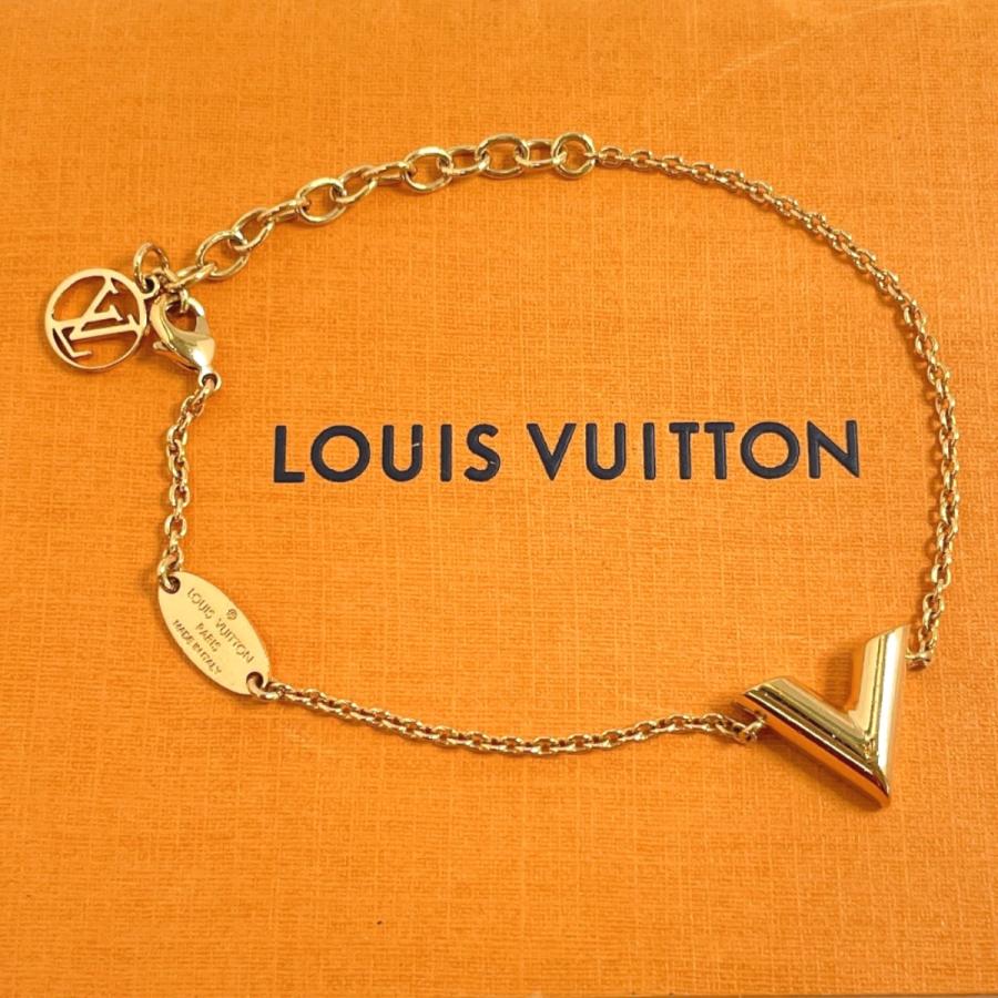 ルイヴィトン エセンシャルＶ　M61084 ブレスレット ゴールド メタル LOUIS VUITTON（ルイ・ヴィトン） ブレスレット M61084 エセンシャル V
