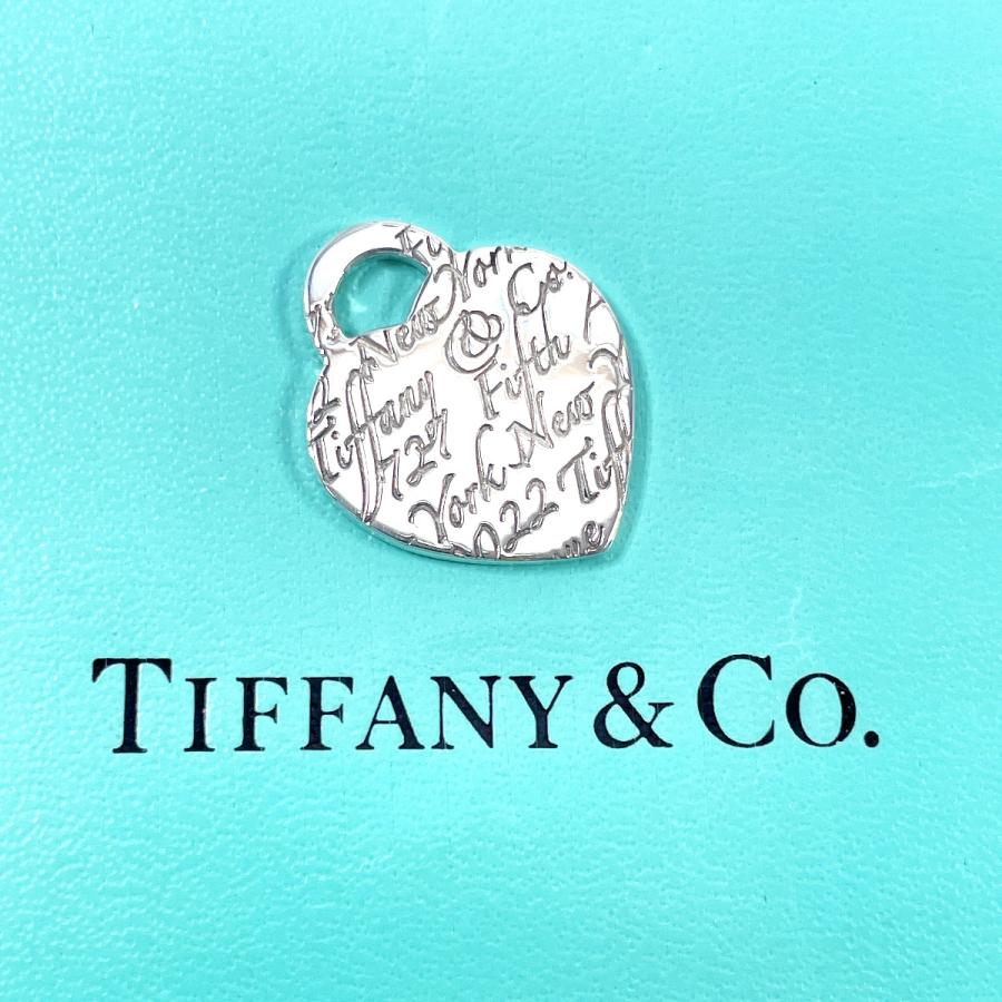 TIFFANY&Co.（ティファニー） ペンダントトップ ノーツ ハートタグ