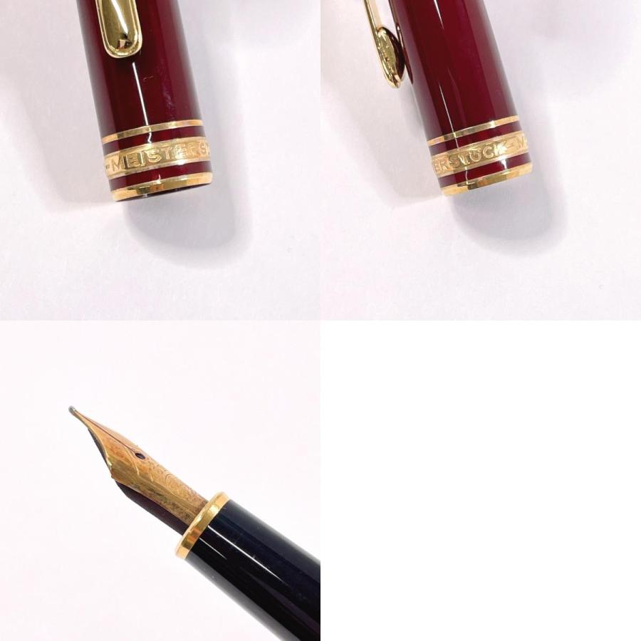 【未使用】モンブラン ワインレッド 万年筆　14k 585 MONTBLANC（モンブラン） 万年筆 4810 マイスターシュティック